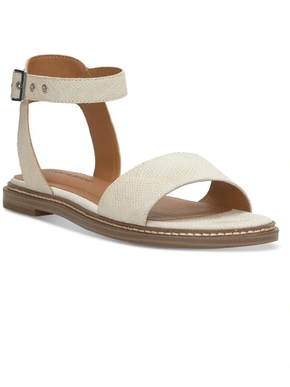 Lucky Brand Women's Kimaya Ankle-Strap Flat Sandals